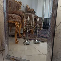 آینه وشمعدان|صنایع دستی و سایر لوازم تزئینی|اسلامشهر, شهرک لاله|دیوار