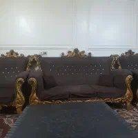 مبل سلطنتی ۸ نفره با میز های عسلی