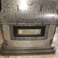 بخاری طرح شومینه در حد نو