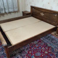 تخت دو نفره چوب و نئوپان|تخت و سرویس خواب|تهران, شمسآباد|دیوار