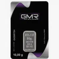شمش نقره ۱۰ گرمی GMR