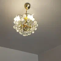 لوستر کوچیک گلوله بلوری ۹ ماه کارکرد باهم ۷ میلیون