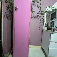 فروش ست کمدلباسی ودکورکتابخانه ای صورتی