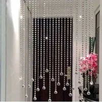 پرده کریستال یک متری