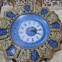 ساعت دیواری خاتم کاری نو