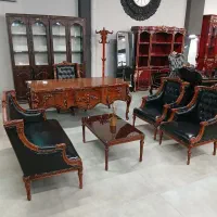 میز مدیریت کلاسیک چوبی مدل کوروش