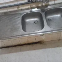 سینک ظرفشویی ۲ قلو