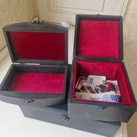 جعبه چوبی آنتیک و دست‌ساز|صنایع دستی و سایر لوازم تزئینی|تهران, جلفا|دیوار