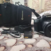 دوربین Canon4000D + لنز 18-55 IS کم‌کارکرد و تمیز|دوربین عکاسی و فیلم‌برداری|تهران, نازی‌آباد|دیوار