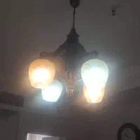 لوستر چوبی ۴ شاخه