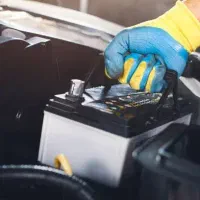 نصاب باتری با موتور