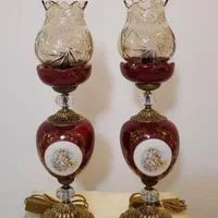 شعمدانهای چینی جدید|چراغ خواب و آباژور|قم, بنیاد|دیوار