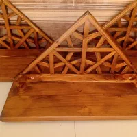 سه تا شلف روی دیوار|کتابخانه، شلف، قفسههای دیواری|رفسنجان, |دیوار