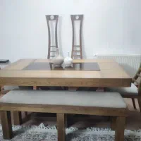 میز ناهارخوری تمام چوب|میز و صندلی غذاخوری|قم, پردیسان|دیوار