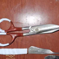 قیچی وقلاب فرش بافی کاردست وبرنده تراز تیغ