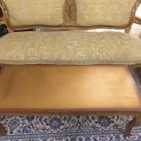 یک دست مبلمان استیل سلطنتی مدل فرهی ۴ گل ۹ نفره|مبلمان خانگی و میز عسلی|تهران, اختیاریه|دیوار