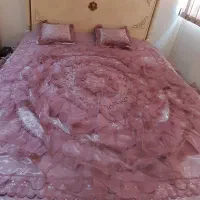 رو تختی عروس کار شده با سنگ (نو)