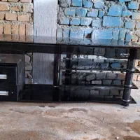 میز تلویزیون شیشه ای