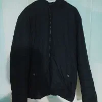 کاپشن مردانه خارجی رنگ مشکی سایز XXL
