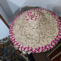 کلاه حصیری ریزبافت زیبا