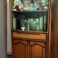 کمد و بوفه(ویترین) چوبی