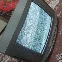 تلویزیون قدیمی رنگی ۱۴ اینچ|تلویزیون و پروژکتور|گلستان (تهران), |دیوار