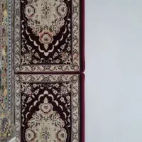 یک عدد فرش نه متری زرشکی و دو جفت پشتی زرشکی۴۴۰۰|فرش|بومهن, |دیوار