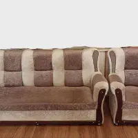 مبلمان راحتی 7 نفره + یک میز جلو مبلی|مبلمان خانگی و میز عسلی|اهر, |دیوار