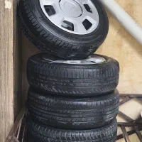 چهار حلقه رینگ و لاستیک
