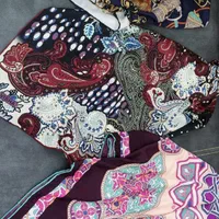 روسری نخی وابریشمی