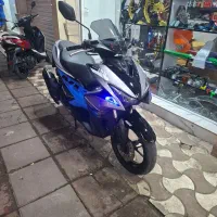 ایروکس nvx مدل ۱۴۰۱ بسیار تمیز کارکرد پایین|موتورسیکلت|رشت, گیل|دیوار