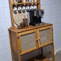 کافی بار چوبی