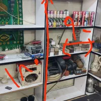 ۴عدد ویترین چوبی یه سایز