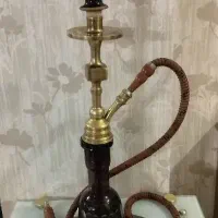 قلیان برنجی  با طعم دوسیب