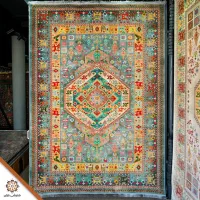 فرش گلشن طرح تنوع هزار جزیره کلکسیون۱۲۰۰شانه قاجار|فرش|شیراز, فرگاز|دیوار