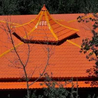 سقف شیبدار.الاچیق.سقف شیروونی.سقف سبک.سقف شیروانی