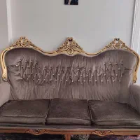 مبل نه نفره استیل|مبلمان خانگی و میز عسلی|مشهد, شهید مطهری|دیوار