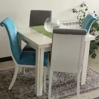 میز ناهارخوری و صبحانه خوری تاشو ۴ نفره به ۶ نفره|میز و صندلی غذاخوری|تهران, یوسف‌آباد|دیوار