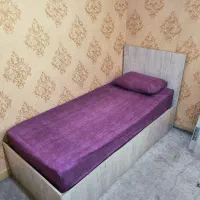 تخت یک نفره بدون تشک