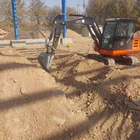 خاکبرداری گود برداری مینی بیل بابکت|خدمات پیشه و مهارت|آبیک, |دیوار