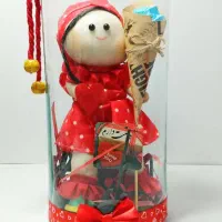 شیشه خام شیشه عروسک شیشه گل ولنتاین