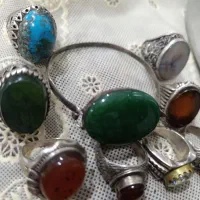 انگشتر دستبند نقره اصل