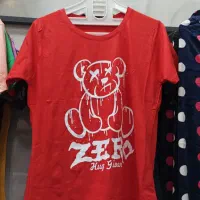 تیشرت زنانه نخ پنبه