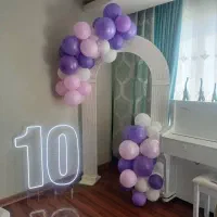 عدد نئون تولد|ریسه و چراغ تزئینی|اصفهان, برازنده|دیوار