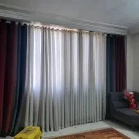 پرده حریر شاین دار