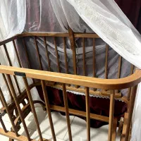 تخت نوزاد خارجی برند baby tech  بیبی تچ