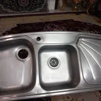 سینک توکار ۱۲۰ درحد ورق زخیم