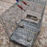 قفس غلامی جادونی و جاماسه برنجی خرجینی|لوازم جانبی حیوانات|قرچک, زیبا شهر|دیوار