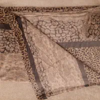 پتوی مخملی شال مبل پلنگی زبرا جدیدنوشیک