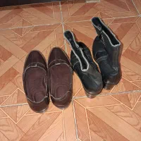 کفش و نیم بوت چرم فروش فوری